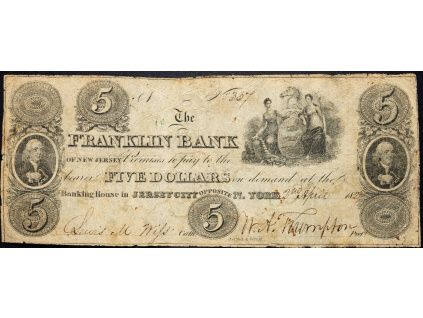 5 Dollars 1827-B-11278-1