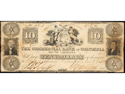 10 Dollars 1850-B-11299-1