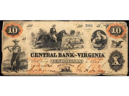 10 Dollars 1860-B-11316-1