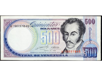 500 Bolivares 1990-B-11712-1