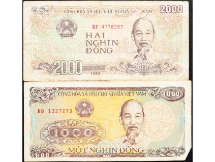 1000, 2000 Dong 1988-B-10400-1