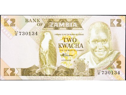 2 Kwacha 1980-1988-B-9948-1