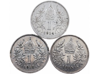 1 Koruna 1912, 1914, 1915-E-10719-1