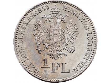 1/4 Zlatník 1859-E-10731-1