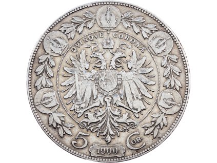 5 Koruna 1900-E-10749-1