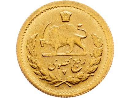 1/4 Pahlavi 1339 (1960)-Au-770-1