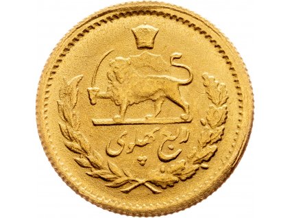 1/4 Pahlavi 1339 (1960)-Au-771-1