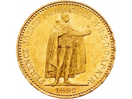 20 Koruna 1892-Au-790-1