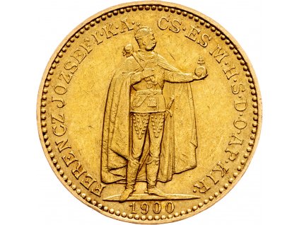 20 Koruna 1900-Au-796-1