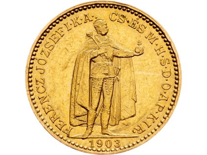 20 Koruna 1903-Au-800-1