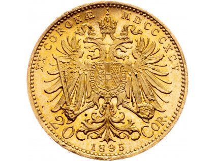 20 Koruna 1895-Au-801-1