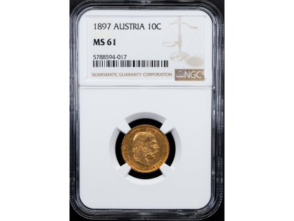 10 Koruna 1897-Au-803-1