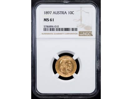 10 Koruna 1897-Au-812-1