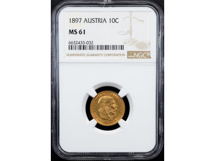 10 Koruna 1897-Au-815-1