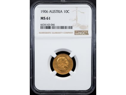 10 Koruna 1906-Au-841-1