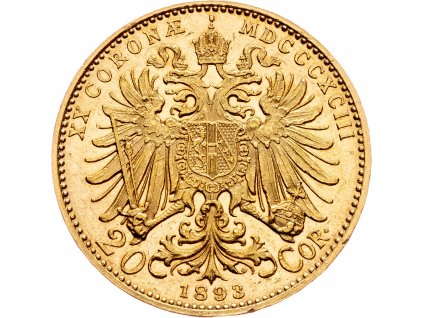 20 Koruna 1893-V-3-1