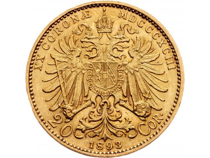 20 Koruna 1893-V-4-1