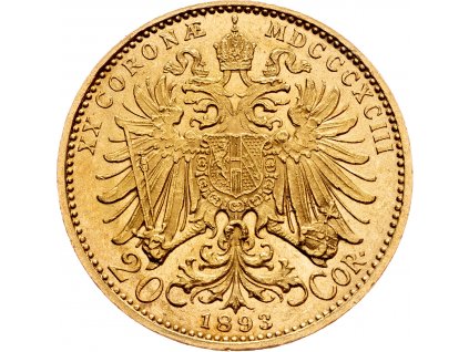 20 Koruna 1893-V-5-1