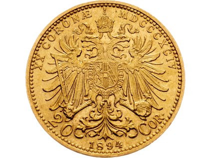 20 Koruna 1894-V-8-1