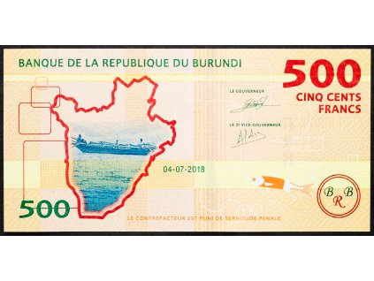 500 Francs 2018-B-14373-1