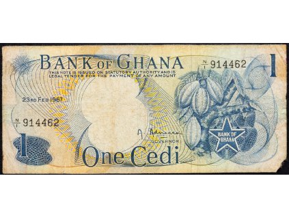 1 Cedi 1967-B-11974-1