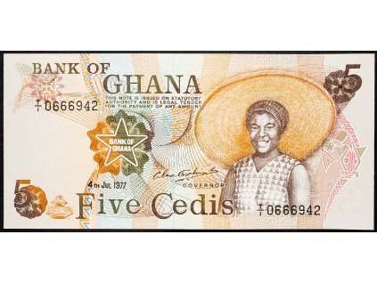 5 Cedis 1977-B-11977-1