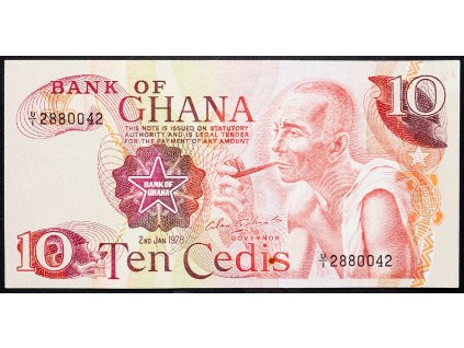 10 Cedis 1978-B-11978-1