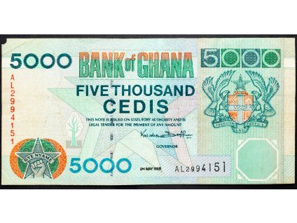 5000 Cedis 1998-B-13164-1