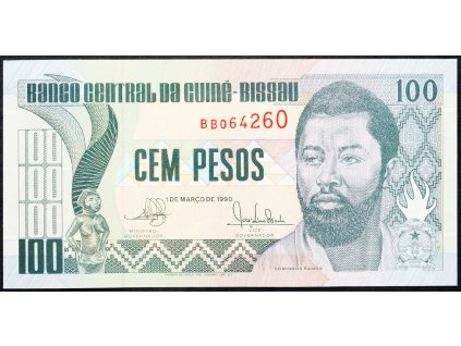 100 Pesos 1990-B-14362-1