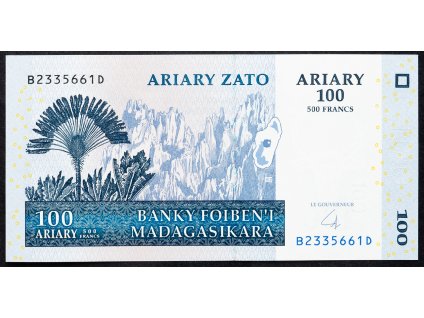 100 Ariary 2004-B-14369-1