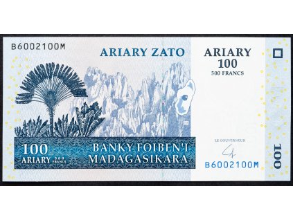 100 Ariary 2004-B-14370-1