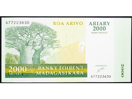 2000 Ariary 2003-2007-B-14879-1