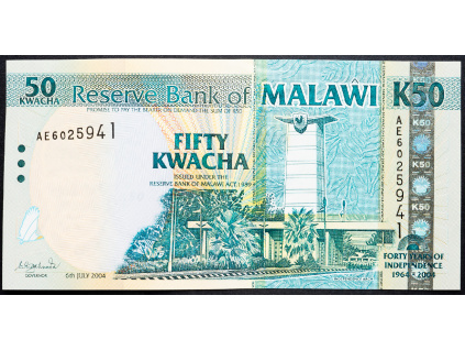 50 Kwacha 2004-B-14856-1