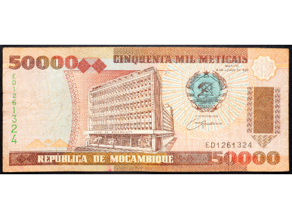 50000 Meticais 1993-B-13496-1