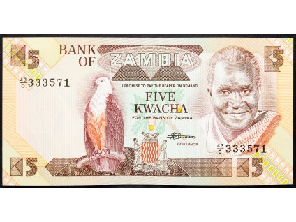 5 Kwacha 1986-B-14394-1