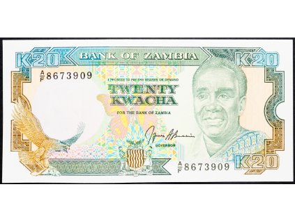 20 Kwacha 1991-B-14975-1