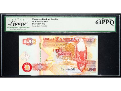 50 Kwacha 2003-B-12784-1