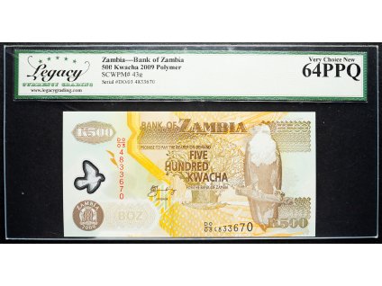 500 Kwacha 2009-B-12777-1