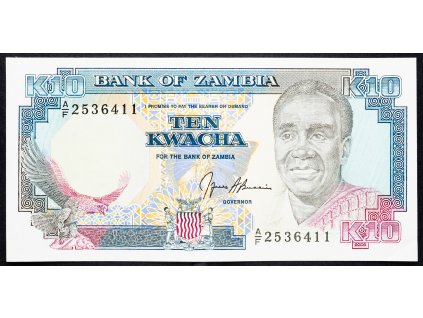 10 Kwacha 1989–1991-B-14249-1
