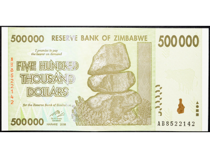 500000 Dollars 2008-B-14193-1
