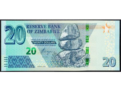 20 Dollars 2020-B-13962-1