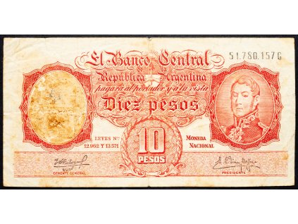 10 Pesos 1967-1968-B-12956-1