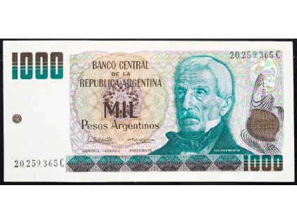 1000 Pesos 1984-1985-B-14092-1