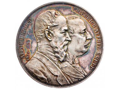 8994 medaile 1887 a scharff