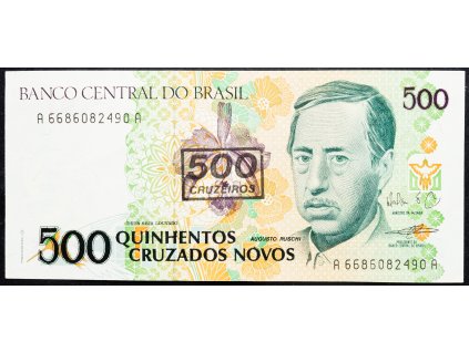 500 Cruzeiros 1990-B-14756-1