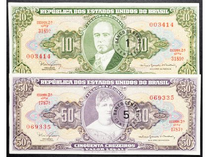 10, 50 Centavos 1966-1967-B-12973-1