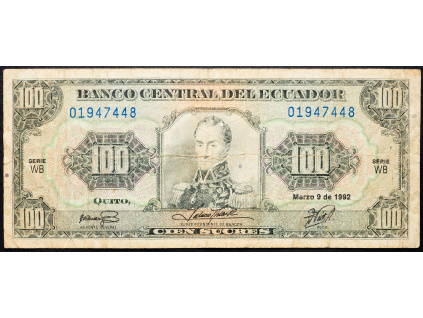 100 Sucres 1992-B-12447-1