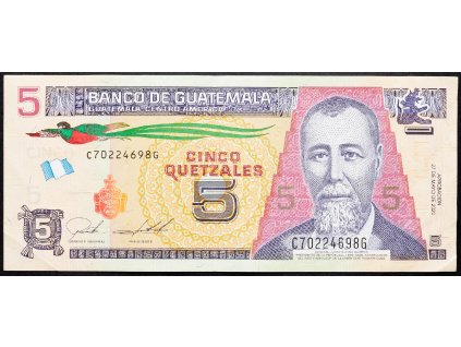 5 Quetzales 2020-B-12444-1