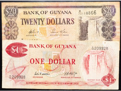 1, 20 Dollars 1966-1992-B-12441-1