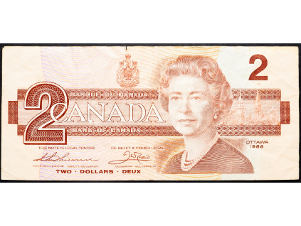 2 Dollars 1986-B-15888-1